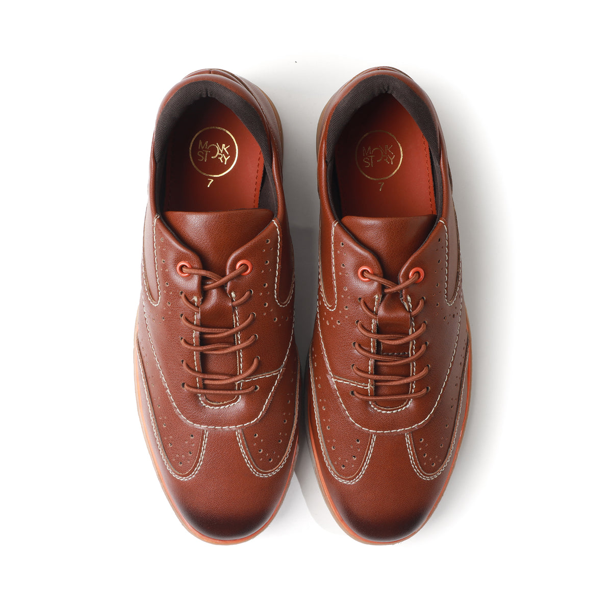 Monkstory Escape Walk City Sneakers – Cognac Brown