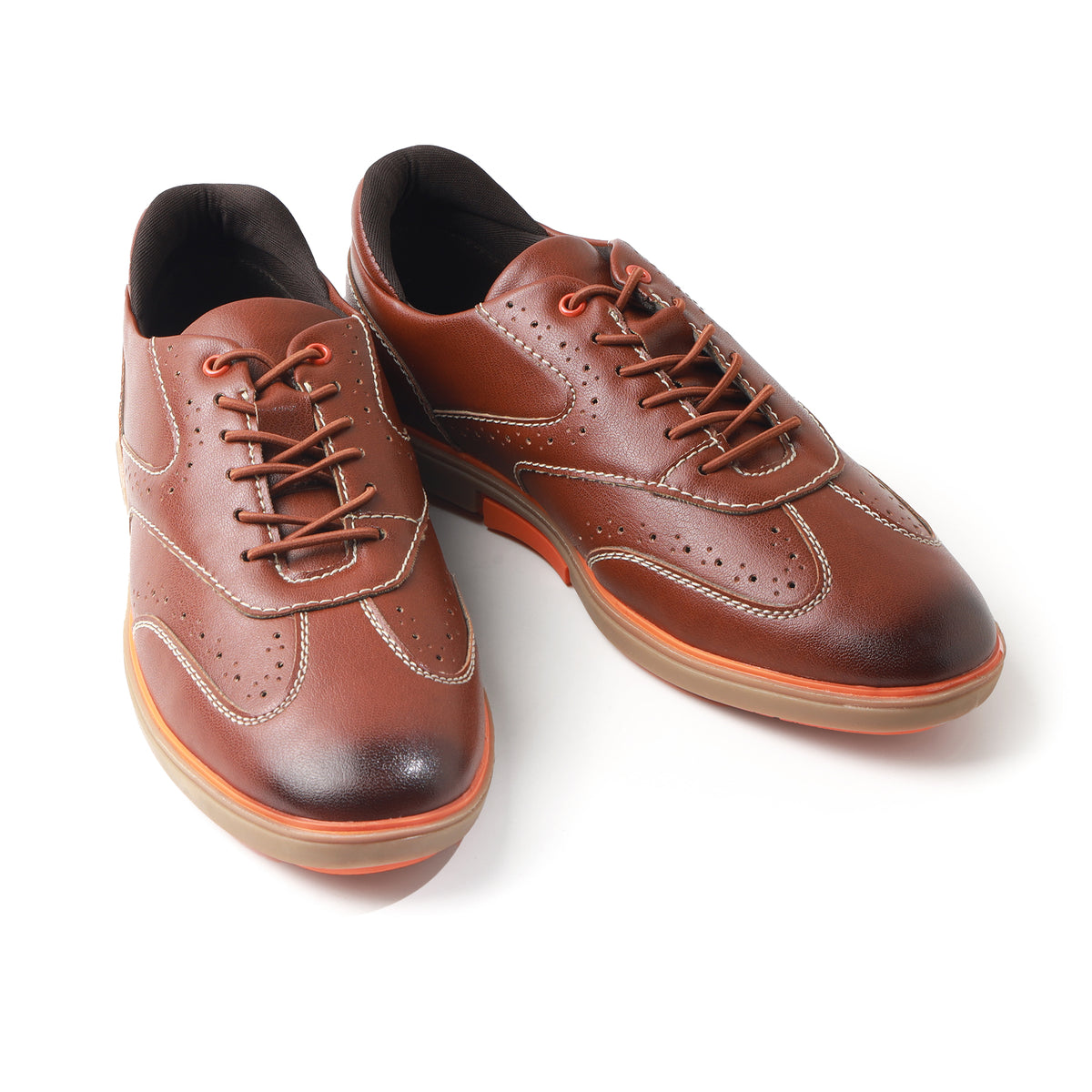 Monkstory Escape Walk City Sneakers – Cognac Brown