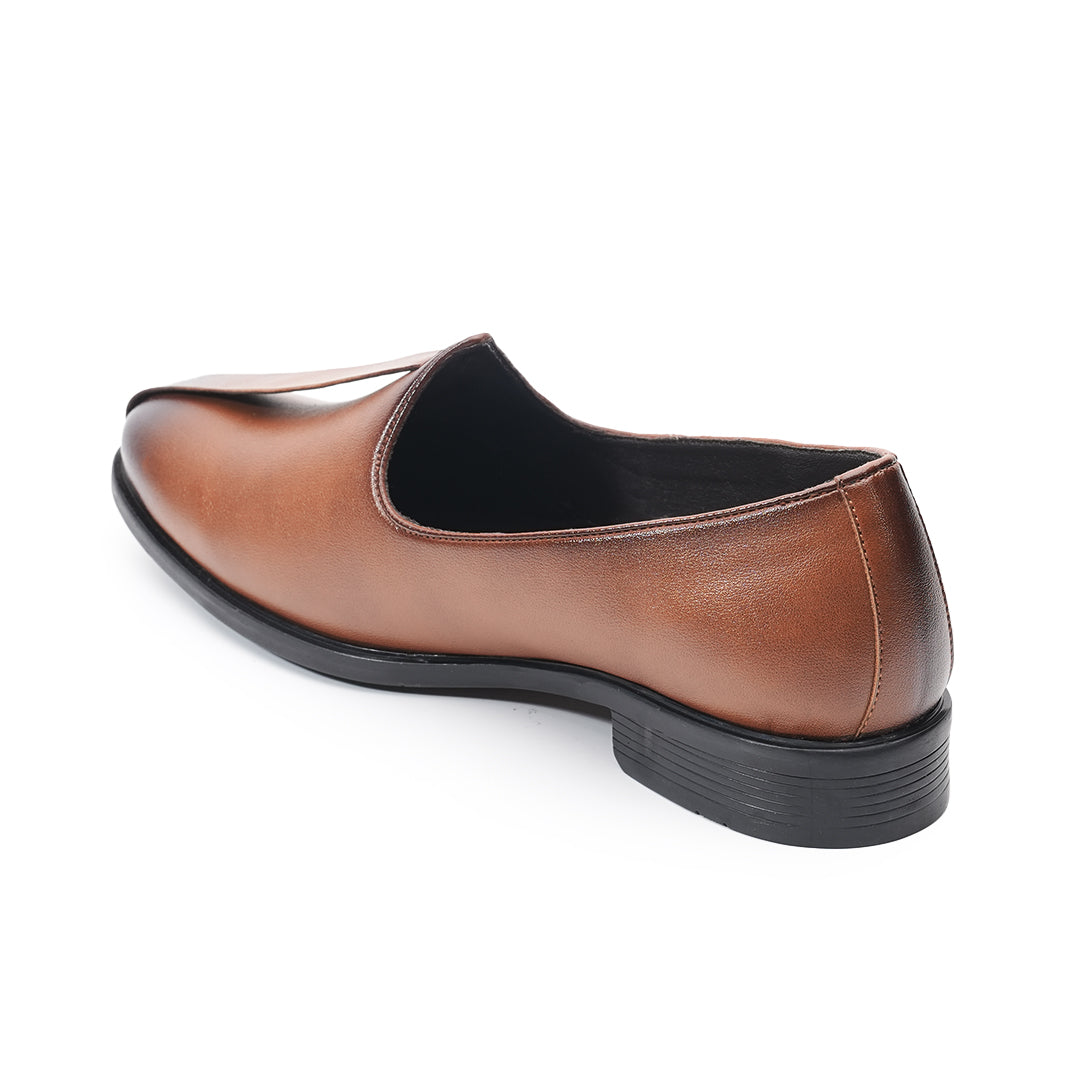 Monkstory Minimal Darbar Mojari – Tan